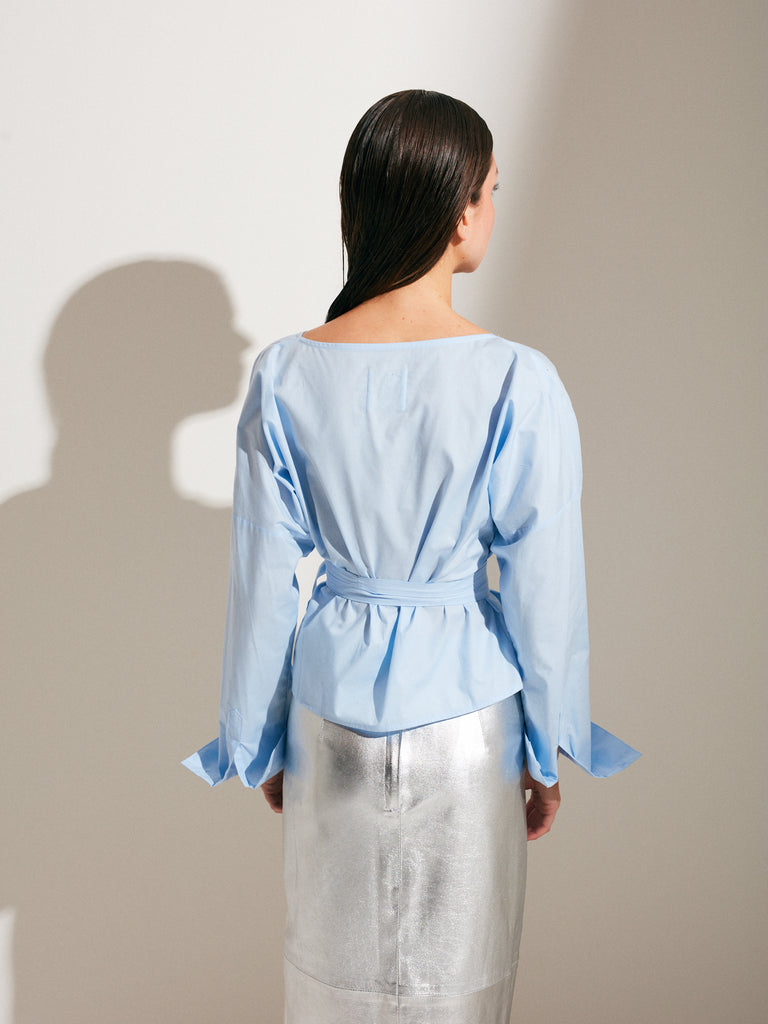 DOCA SKY BLUE BLOUSE