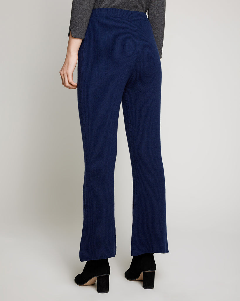 PANTALON TEJIDO AZUL